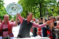Fussball 1. Bundesliga : Deutscher Meister 09/10 FC Bayern Muenchen