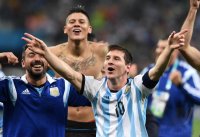 FUSSBALL WM 2014, HALBFINALE: Niederlande - Argentinien