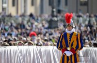 Vatikan, Rom Ostermesse 2022  Papst Franziskus I.