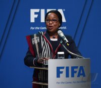 Fussball International: FIFA Generalsekretaerin Fatma Samoura (Senegal)