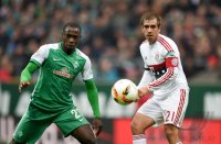 Fussball 1. Bundesliga Saison 15/16: SV Werder Bremen - FC Bayern Muenchen