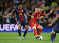 FUSSBALL INTERNATIONAL CHL HALBFINALE 12/13: FC Barcelona - FC Bayern Muenchen