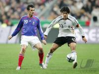 Fussball Nationalmannschaft: Frankreich - Deutschland, Zweikampf