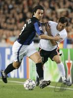 Fussball, Champions League: Valencia - Mailand