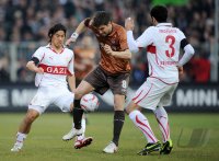 Fussball: 1. Bundesliga Saison 2010/2011: St. Pauli - Stuttgart