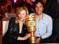 Fussball DFB Pokalfinale 2008: Borussia Dortmund - FC Bayern Muenchen