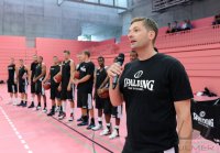 Basketball 1. Bundesliga  12/13:  Training Walter Tigers Tuebingen