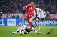 Fussball CHL 17/18 Achtelfinale: FC Bayern Muenchen - Besiktas Istanbul