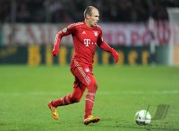 Fussball DFB Pokal 11/12 : Arjen Robben (FC Bayern Muenchen)
