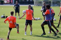 Fussball 1. Bundesliga :  Training beim FC Bayern Muenchen