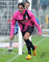FUSSBALL SERIE A:  Jubel Alessandro Matri (Juventus Turin)