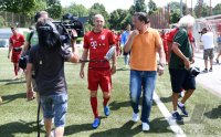 Fussball 1. Bundesliga 2015/2016: Fototermin beim FC Bayern Muenchen