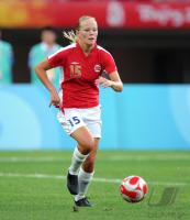 FUSSBALL  Olympia 2008   Viertelfinale Frauen Brasilien - Norwegen
