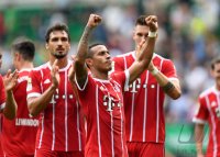 Fussball Bundesliga Saison 17/18: SV Werder Bremen - FC Bayern Muenchen