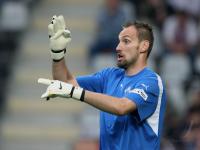 Fussball 2. Bundesliga SC Freiburg   Trainer Volker Finke