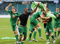 FUSSBALL 1. BUNDESLIGA: Wolfsburg - Hamburg