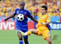 FUSSBALL EURO 2008: Rumaenien - Frankreich
