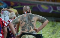 Fussball International Europameisterschaft 2012: Kroatien - Spanien