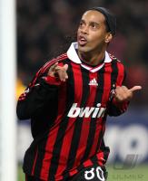 FUSSBALL  International CHL 09/10 : JUBEL ,  Ronaldinho (AC Mailand)