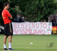 FUSSBALL SERIE A: Trainer Massimiliano Allegri (Milan)