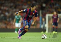 FUSSBALL International 2014/2015: Luis Suarez (Barca)