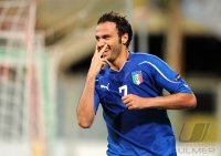 Fussball International EM 2012 - Qualifikation : Giampaolo Pazzini (Italien)