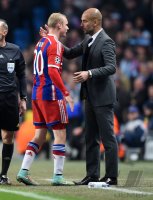 Fussball CHL  Saison 2014/2015: FC Bayern Muenchen - Manchester City