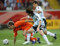Fussball WM 2006: Holland - Argentinien