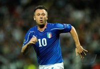 Fussball International EM 2012-Qualifikation:  Antonio Cassano (Italien)