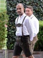 Fussball 1. Bundesliga 2013/2014:  Trainer Pep Guardiola (FC Bayern Muenchen)