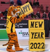 Basketball 2. Bundesliga 2021/2022: Tigers Tuebingen - ROEMERSTROM Gladiators Trier