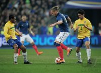 FUSSBALL INTERNATIONAL:  Frankreich  - Brasilien