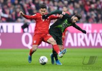 Fussball 1. Bundesliga Saison 19/20: FC Bayern Muenchen - VfL Wolfsburg