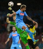 FUSSBALL  CHL  Saison 2013/2014:  SSC Neapel - Borussia Dortmund