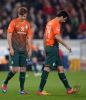 Fussball 1. Bundesliga  Saison 11/12: Enttaeuschung Werder Bremen