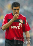 Fussball 1. Bundesliga: Gladbach - Leverkusen, enttaeuschte Lev