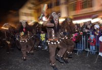 Schwaebisch-alemannische Fastnacht / Fasnet Rottenburg Hexentanz 2015