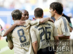 Fussball 1. Bundesliga: Hamburg - Bayern, Jubel FCB n. 0:2