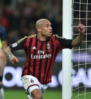 Fussball International Serie A 13/14: JUBEL Nigel De Jong (AC Mailand)