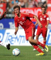 Fussball 1. Bundesliga Saison   2011/2012 :  Thomas Mueller (FC Bayern Muenchen)