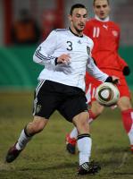 FUSSBALL LAENDERSPIEL U20: Deutschland, CONTENTO Einzelaktion