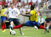 Fussball WM 2006: England - Ecuador