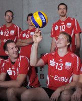 Volleyball 1. Bundesliga   Saison 2010/2011  ENBW TV RottenburgBesichtigung der Werkstatt der Schoenbuchbahn;