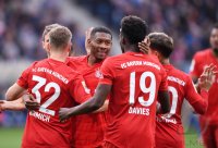 Fussball 1. Bundesliga Saison 19/20: TSG 1899 Hoffenheim - FC Bayern Muenchen