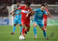 Fussball, Champions League: VfB Stuttgart - FC Barcelona