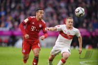 Fussball 1. Bundesliga Saison 18/19: FC Bayern Muenchen - VfB Stuttgart