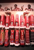 Fussball 1. Bundesliga : FCB Megastore in der Allianz Arena