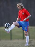 Fussball Foto-Shooting Pavel Nedved
