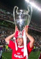 FUSSBALL CHAMPIONSLEAGUE FINALE 2000/2001:  JUBEL Giovane Elber (FC Bayern Muenchen)