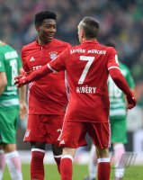 Fussball Bundesliga Saison 16/17: SV Werder Bremen - FC Bayern Muenchen